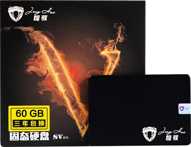 Sones Jinghai Sv Serisi 2,5 İnç Sata Iıı Katı Hal Sürücüsü, Flash Mimarisi: Tlc, Kapasite: 60 Gb