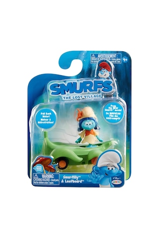 Şirinler Figürlü Araç Seti Asorti Smurflıly & Leafboard