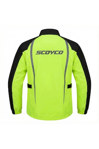 Scoyco Rc-10 Alt Üst Yağmurluk Takım Neon