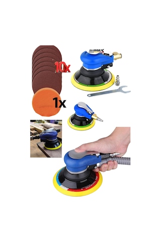 Stilmax Blue150h Havalı Orbital Polisaj Makinesi