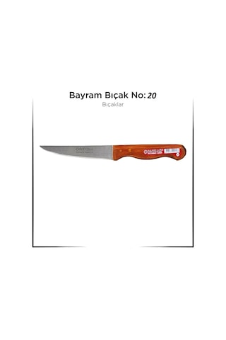 Bursa Bıçağı Bayram Kurban Bıçağı Yemek Bıçağı -20 Renkli