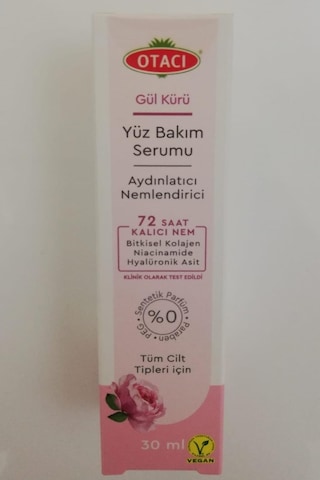 Otacı Gül Kürü Yüz Bakım Serumu 30 ML