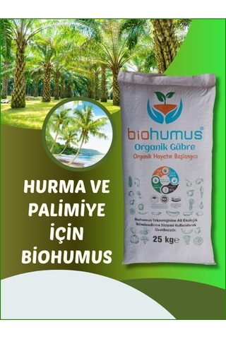 Biohumus Palmiye İçin, Organik Gübre, Organik Sertifikalı, Kök Geliştirici, Toprak Düzenleyici, Bitki Besleyici 2 Diğer
