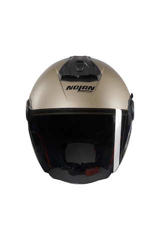 Nolan N40.5 Classico Nobile Güneş Vizörlü Açık Kask + Siyah Cam 315 Krem