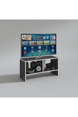Kenzlife televizyon sehpası beyrut gri 040*150*30 tv ünitesi