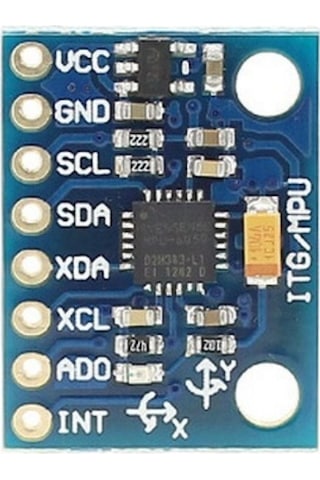 Mpu-6050 6 Eksen Imu Sensör Modülü Ivme Ölçer Y-521 Gyro Accelometer