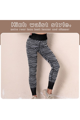 Ximistore9 Kadınlar İçin Yüksek Bel Dikdörtgen Desenli Yoga Tayt, Spor Ve Egzersiz İçin Dar Kesimli Uzun Pantolon Koyu Mavi