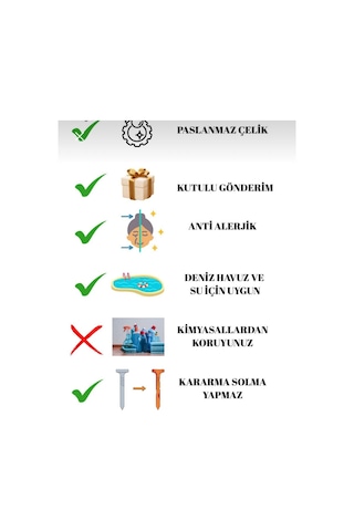 Gold Yonca Minimal Çelik Bileklik Kararmaz Altın - Gümüş