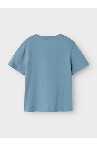 Name It Nmmvilasse Ss Nreg Top Erkek Çocuk T-shirt 13241571 Mavi
