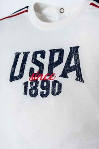 U.s. Polo Assn. Erkek Bebek Beyaz Şort Takım Usb2874-c-v1 Beyaz