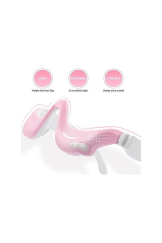 3d Ems Mikro-akım Darbe Gözü Rahat Masaj Isıtma Tedavisi U3e91w Pembe