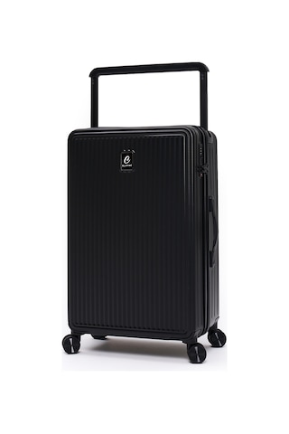 Elatae Vouge Exclusive Ultra Strong 2'li Valiz Seti Orta Boy - Kabin Boy Siyah V10737 Siyah