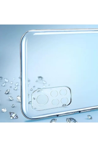 Xiaomi Uyumlu Redmi Note 12 Pro 4g Kılıf Zore Şeffaf Süper Silikon Kapak