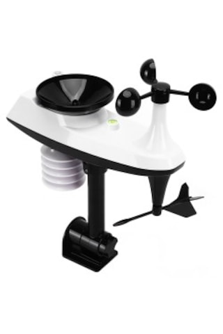 Kablosuz Dijital Hava İstasyonu Sıcaklık, Nem, Rüzgar Ve Yağmur Ölçer Lcd Ekranlı