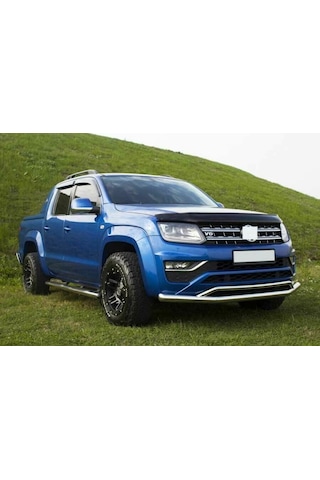 Mitsubishi L200 Off Road Tampon Koruma Demiri Krom Çiftli Bıyık 2007+ Pst17