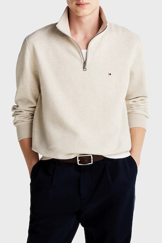 Tommy Hilfiger Erkek Sweat Mw0mw37233 Hgf Bej Bej