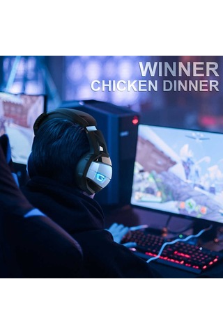 Canpay Onikuma K5 3.5MM Kablolu Kulak Üstü Oyuncu Kulaklığı