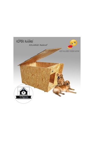 Köpek Kulübesi Redroof Xxl Dev Su Geçirmez
