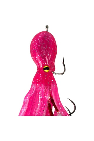 Sea Horse Ahtapot 11 Cm 19 Gr Pembe Silikon