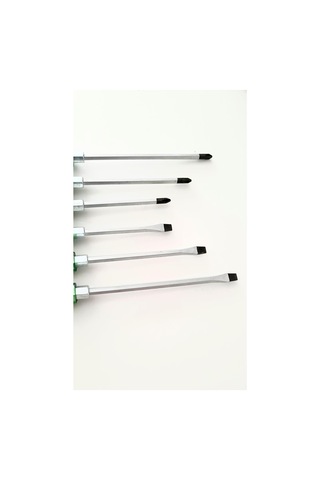 Zain 6'lı Tornavida Seti Manyetik Darbeli Profesyonel 6Set Yeşil