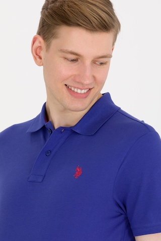 U.S. Polo Assn. Erkek Mavi Basic Polo Yaka Tişört 50262933-VR212