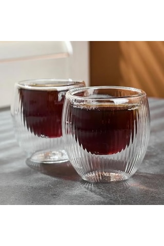 Lineo Cidarlı Bardak 2&apos Li 80 Ml