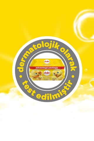 3 Adet Dalin Kapaklı Islak Havlu 56 3
