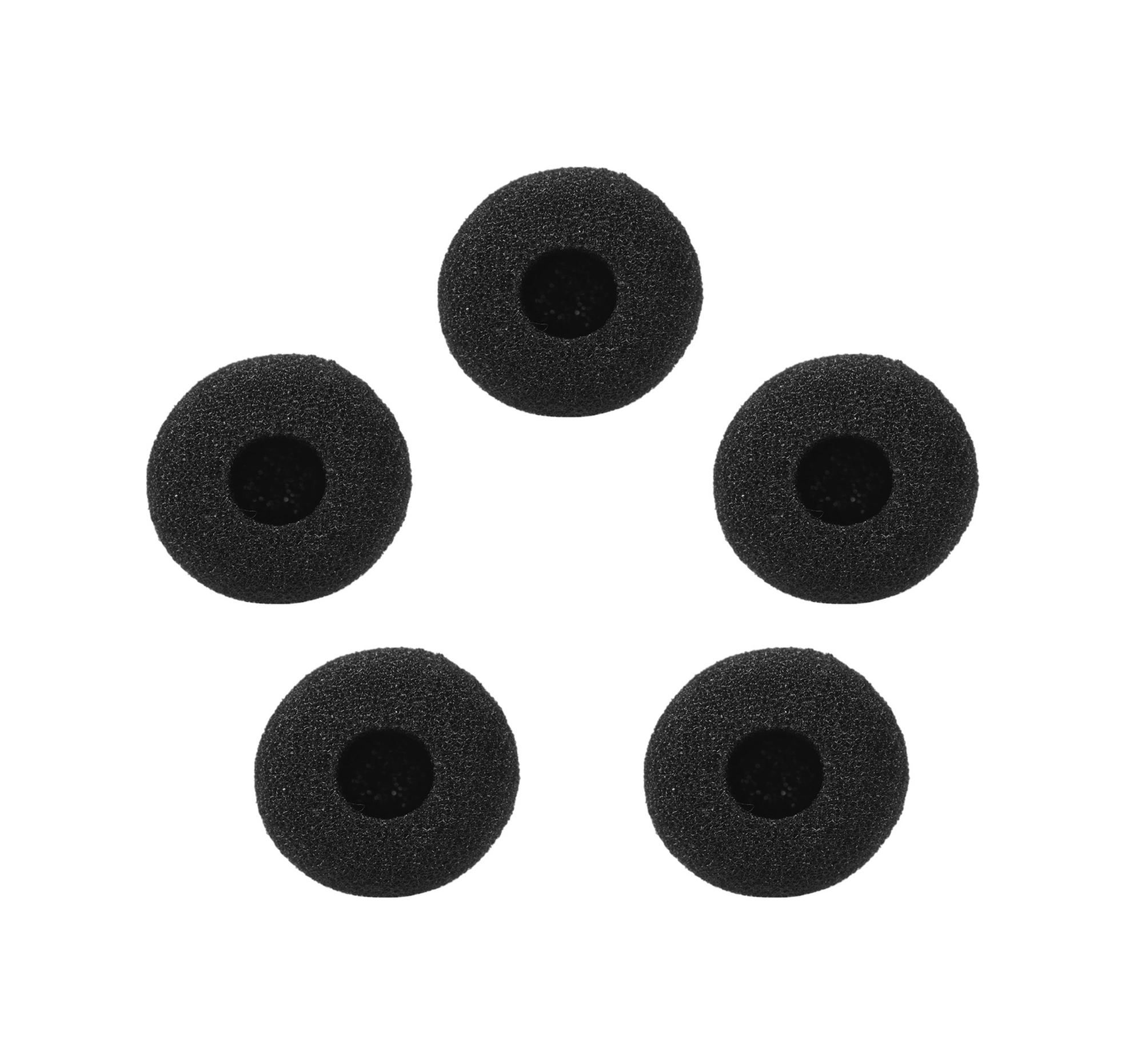 Honmex Siyah Mini Mikrofon Köpük Koruması A Tipi 28mm Yükseklik, 23mm Dış Çap, 8mm İç Çap 5 Adet - Ses Gürültüsünü Azaltır