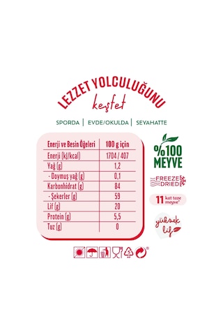 Yayla Enfies Freeze Dried Çilek 15 G X18 270 G