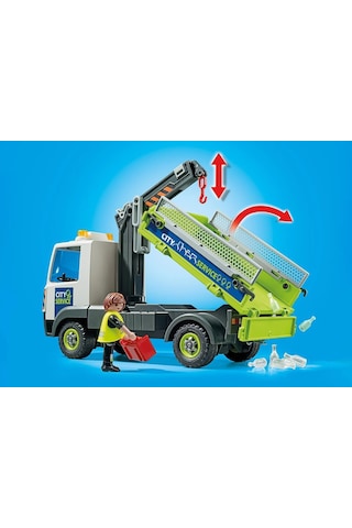 Playmobil Atık Konteyner Taşıma Kamyonu - 71431