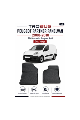 Trobus Peugeot Partner Panelvan 2008-2018 Dizel 2d Paspas