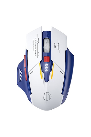 Inphıc F9 Mecha Sürümü Şarj Edilebilir 2.4g Kablosuz Oyun Çalışma Fare Bilgisayar Dizüstü Fare