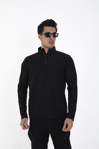 Camp Scoutland Camp136 Outdoor Tactical Su iticili Erkek Taktik Sweatshirt - Siyah