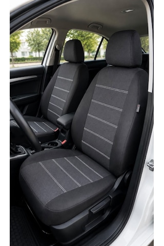 Renault Megane 2 Sedan 2004-2008 Uyumlu Oto Koltuk Kılıfı Tam Set Airbag Uyumlu 4 Mevsim Cotfit Serisi