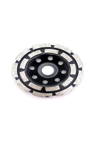 Singree Elmas Kaplı Çift Sıra Mermer Ve Beton Parlatma Tekerleği - Yüksek Dayanıklı