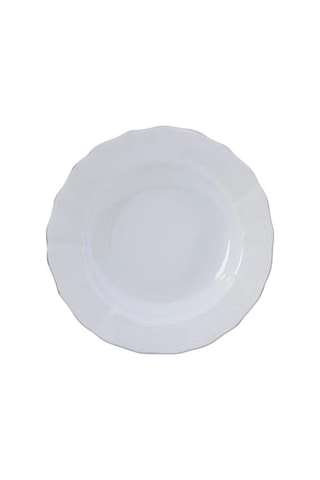 Porland Wavy Platin 60 Parça Yemek Takımı Platin