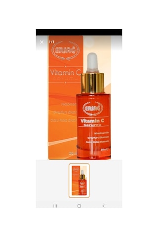 Ersağ Ersağ Vitamin C Serum 30 Ml