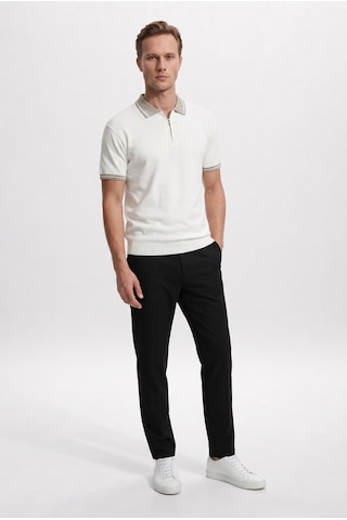 D'S Damat Ds Damat Comfort Fit Siyah Keten Karışımlı Chino Pantolon 6hc03ort01350 001