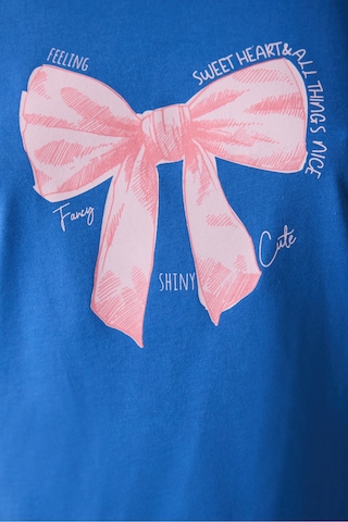 Penti Fancy Bows Pantolon Mavi Pijama Takımı Mavi