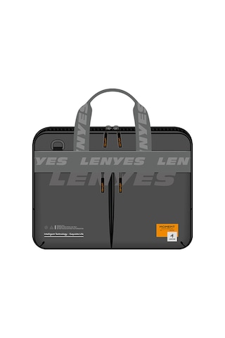 Lenyes Lb591 15-16 İnç Laptop Çantası 500d Kumaş Su Geçirmez Gri