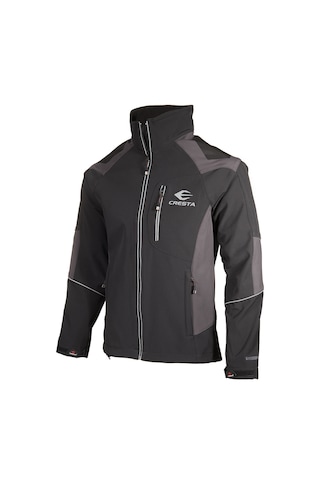Cresta Outdoor Reflektörlü Kapüşonlu Su Geçirmez Softshell Ceket