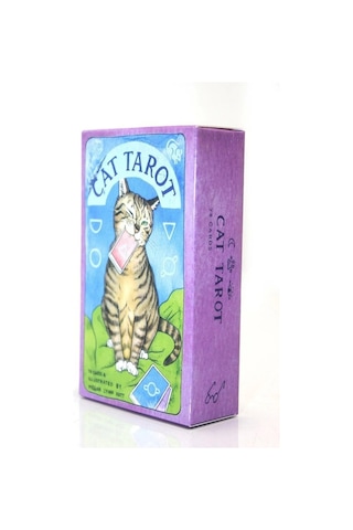Cat Tarot 78 Cards - Kedi Tarot Kart Destesi