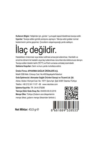 Naturbes Vitasmin Multivitamin & Multimineral & Multiantioksidan