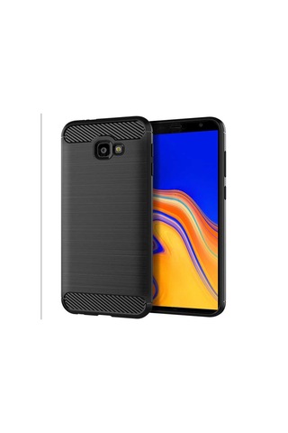 Samsung Uyumlu Galaxy J4 Plus Kılıf Zore Room Silikon Kapak Gri