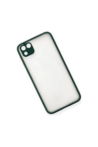 Newface Huawei Y5p Kılıf Montreal Silikon Kapak - Yeşil