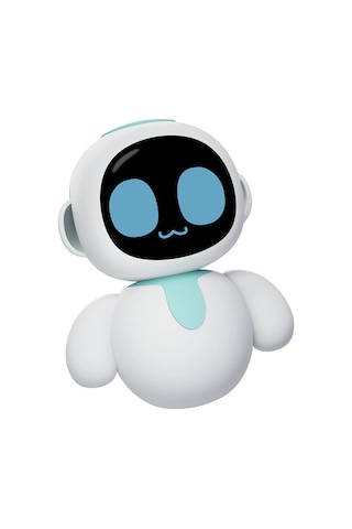 İnteraktif Yapay Zekâ Destekli Konuşan Mini Akıllı Robot Anahtarlık Charm Olabilen Aı Robot - Mavi