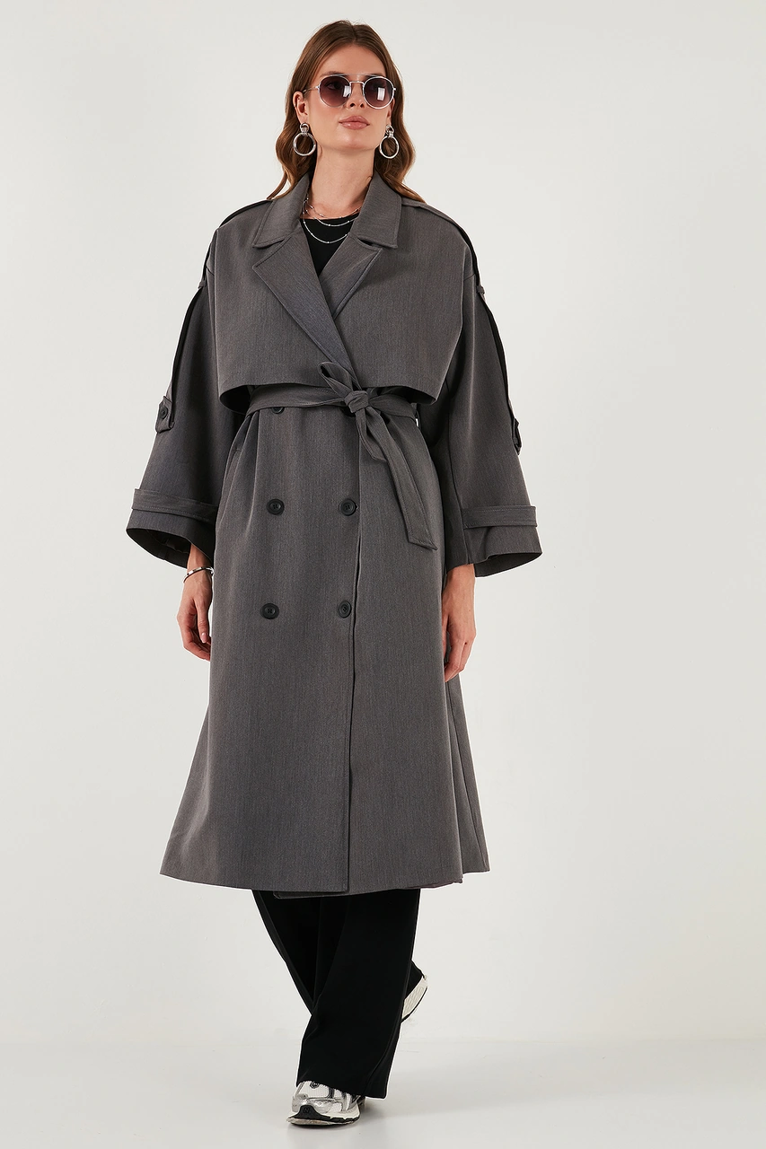 Lela Bayan Trençkot 6839476 Antrasit Antrasit