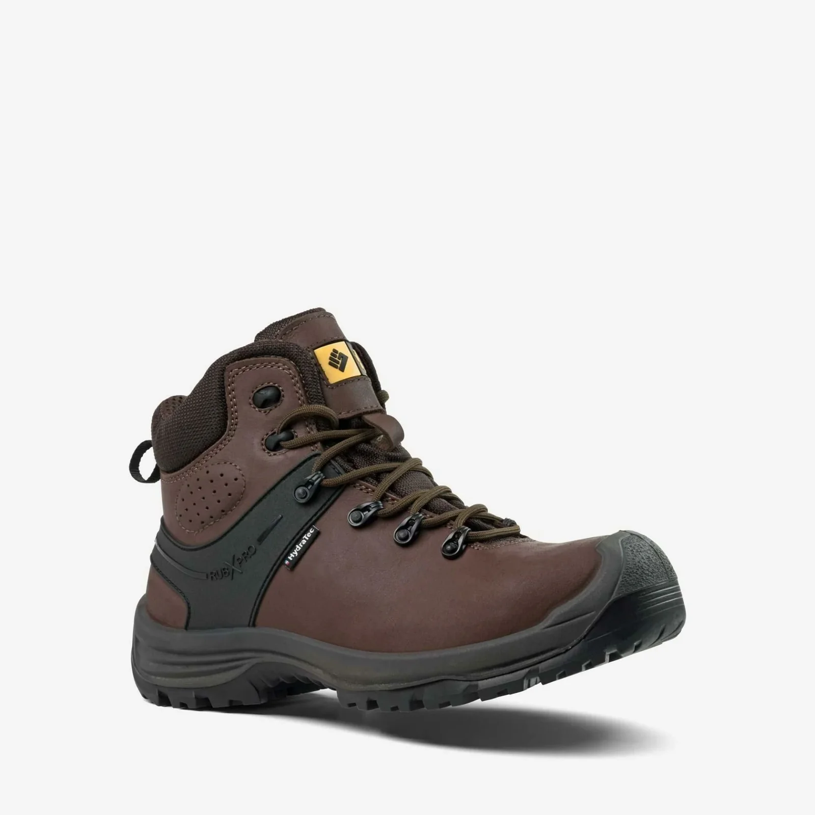 Toworkfor Hiker Brown S3 Src Wru Kompozit Burun İş Botu Su Geçirmez Kahverengi