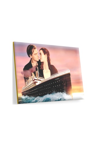 Cakasepetim Titanik Rose Ve Jack Film Görseli Ahşap Mdf Tablo