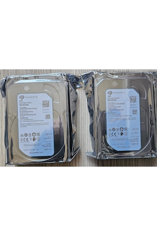 3.5" Seagate Barracuda St4000dm004 Sata 3.0 5400 Rpm 3.5" 4 Tb Harddisk Diğer